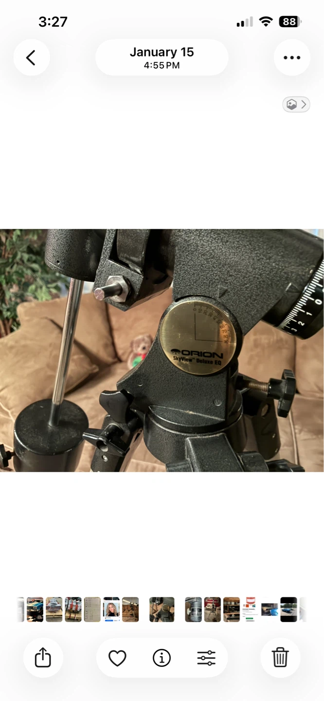 Sans&Streiffe Orion Telescope - photo 2