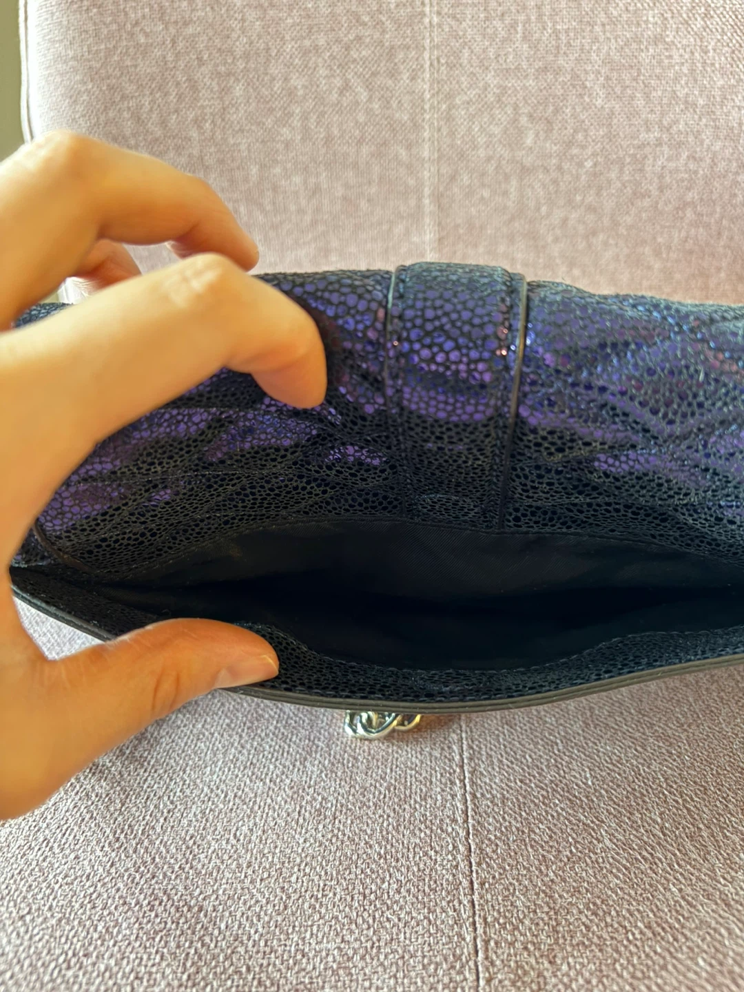 Rebecca Minkoff Purple Quilted Shoulder Bag - photo 3