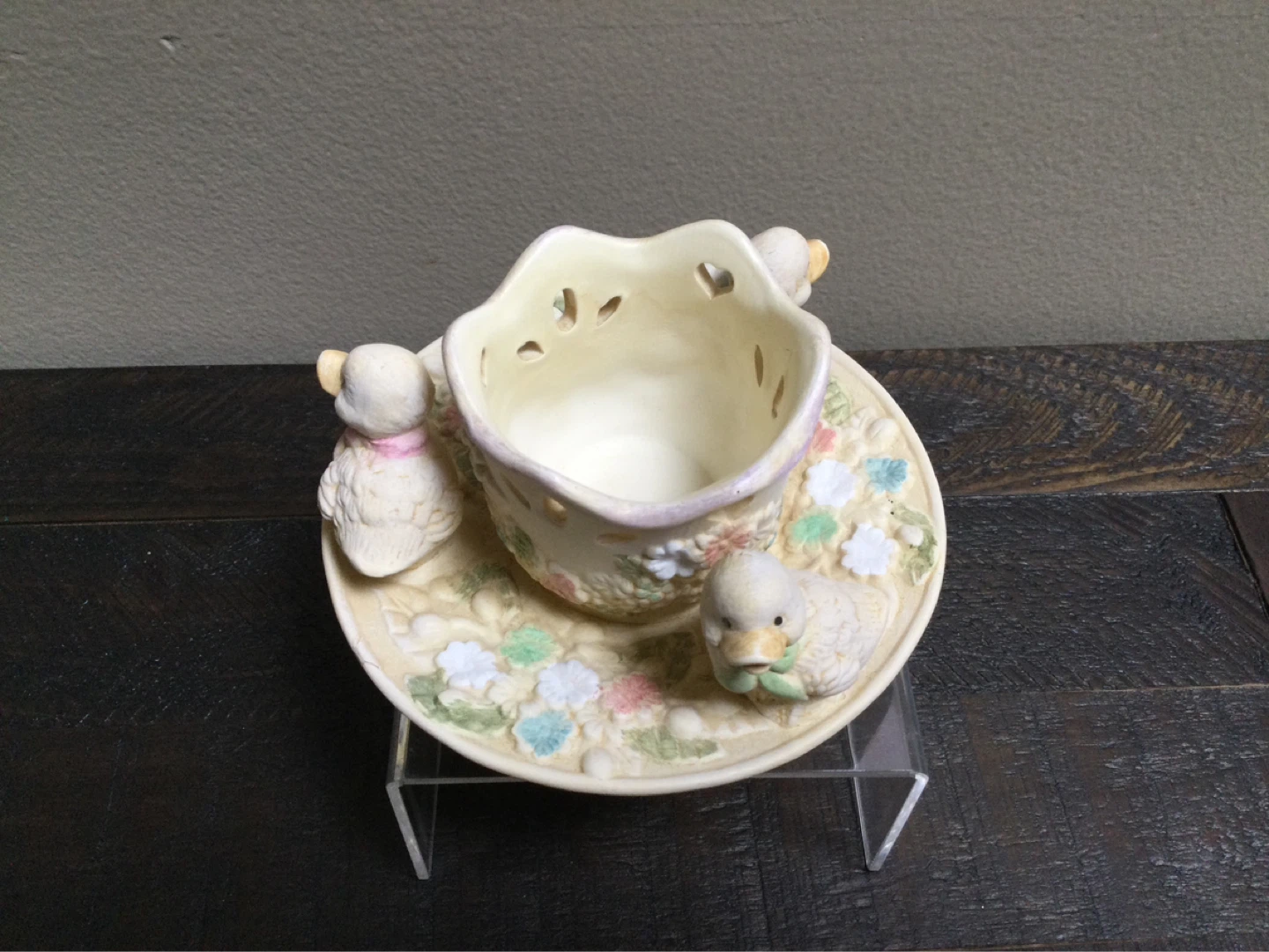 Vintage Fitz and Floyd Porcelain Votive Holder - photo 2
