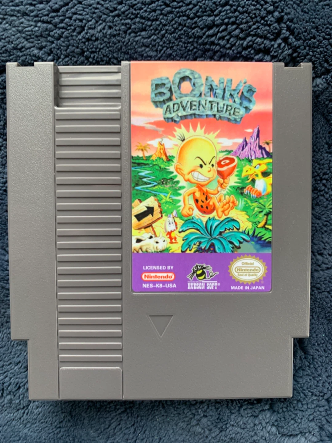 Bonk's Adventure for Nintendo NES - Read Description