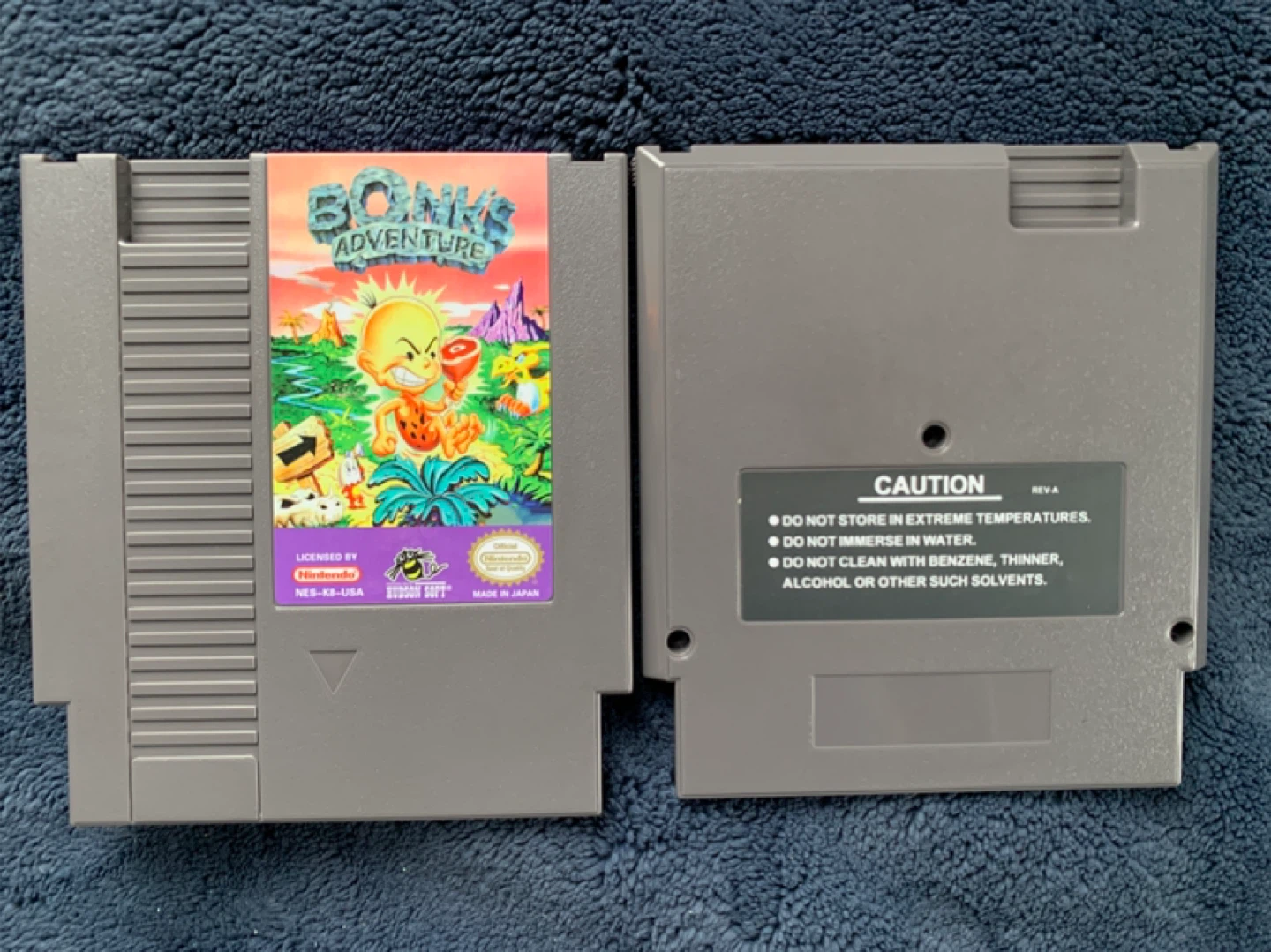 Bonk's Adventure for Nintendo NES - Read Description - photo 2