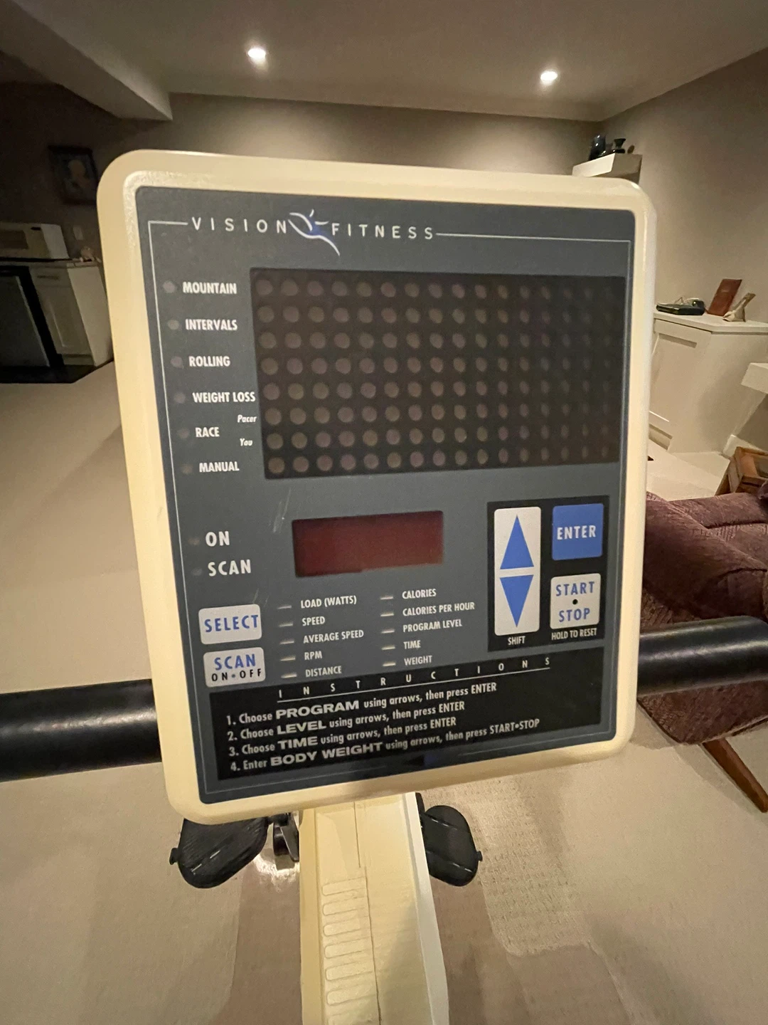 Vision Fitness Recumbent Exercise Bike - photo 5