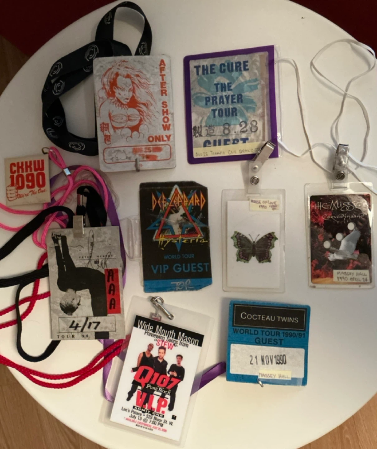 Backstage Guest Passes & Laminates