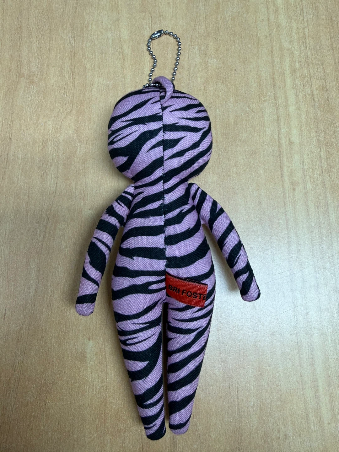 Bri Foster Dolls 6" Pink Zebra Snowsuit Bag Charm Doll - photo 3