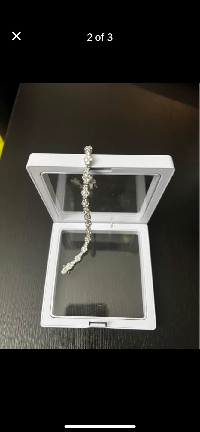 Rhinestone Tennis Bracelet - photo 2