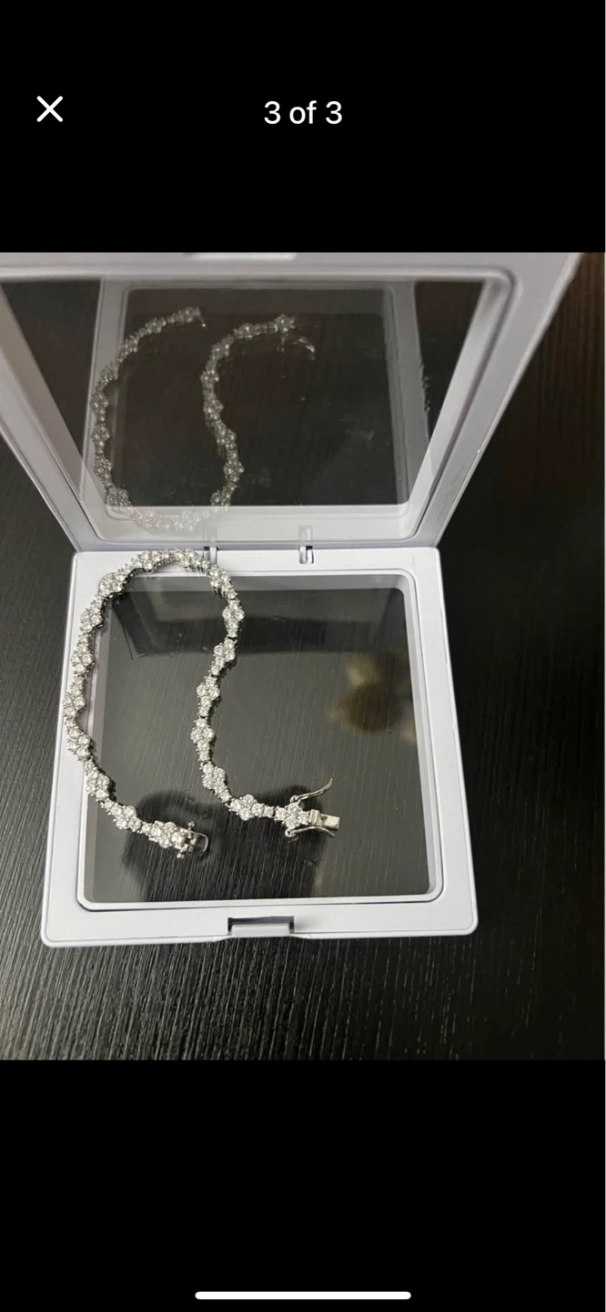Rhinestone Tennis Bracelet