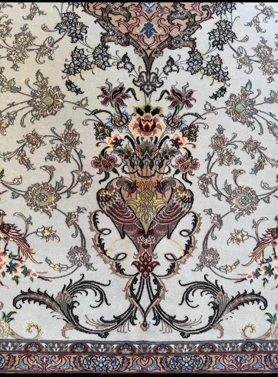 Persian Style Area Rug master piece wool and silk - photo 2