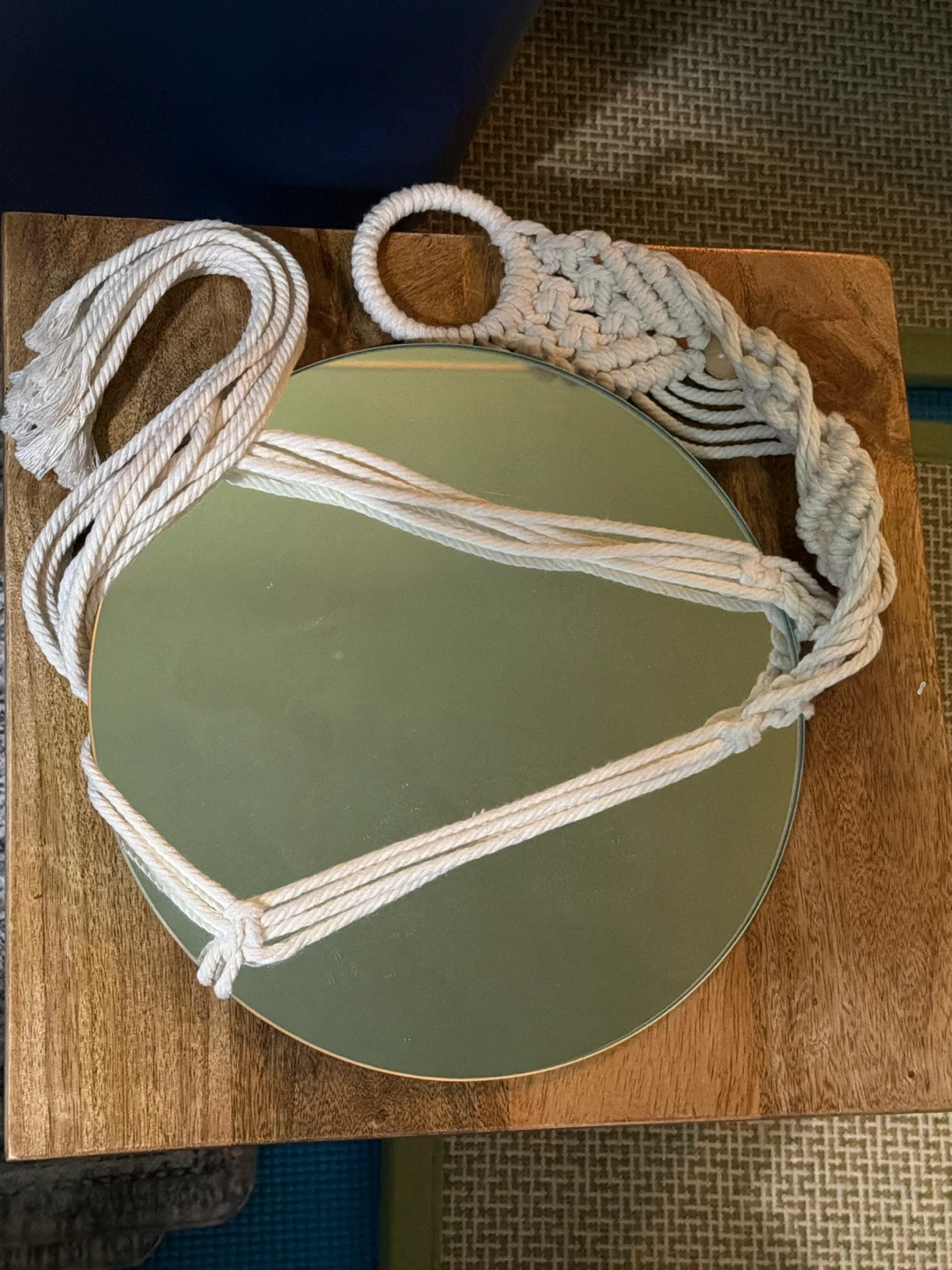 Macrame Mirror Wall Hanging
