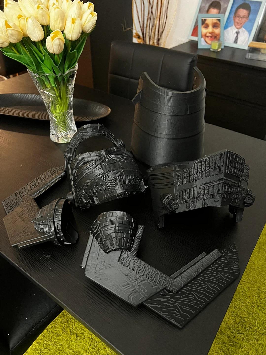 Black Galactus Helmet Replica (3D Printed) - photo 2
