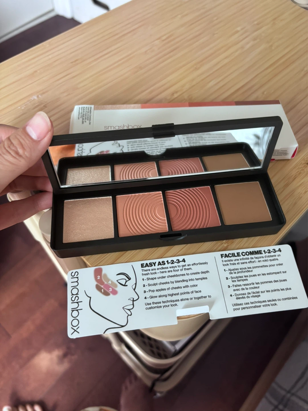 Smashbox Halo Sculpt + Glow Face Palette - Back To Cali - photo 2