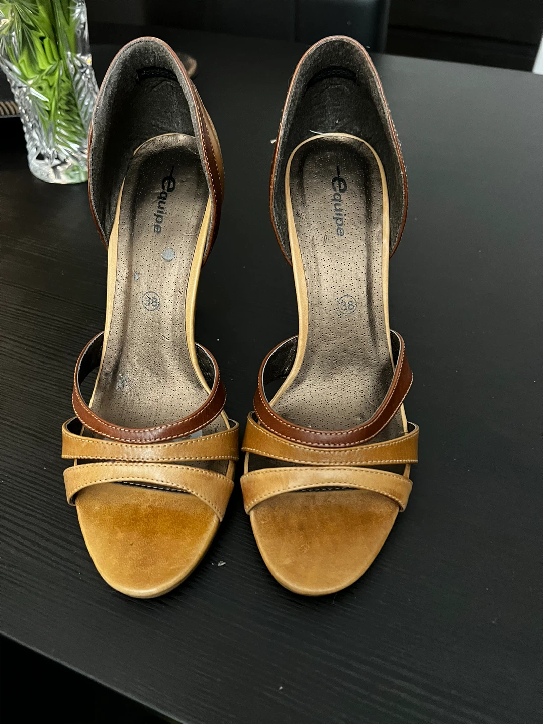 Equipe Women's Strappy Heels - Size 38