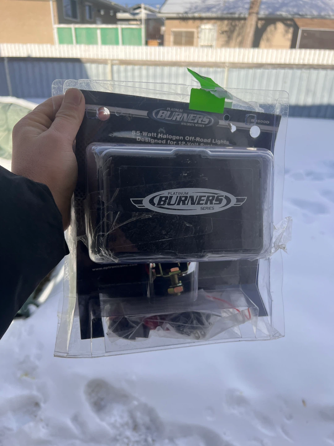 Platinum Burners 55-Watt Halogen Off-Road Lights