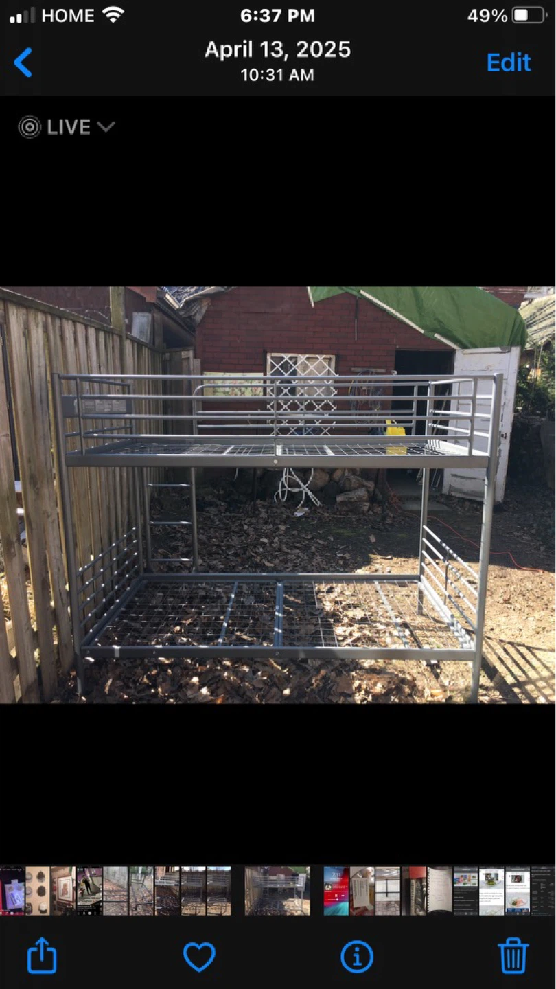 Metal Bunk Bed Frame - photo 3