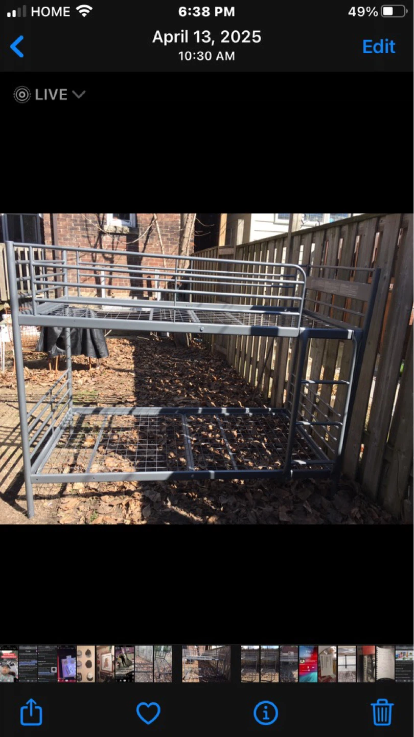 Metal Bunk Bed Frame - photo 2