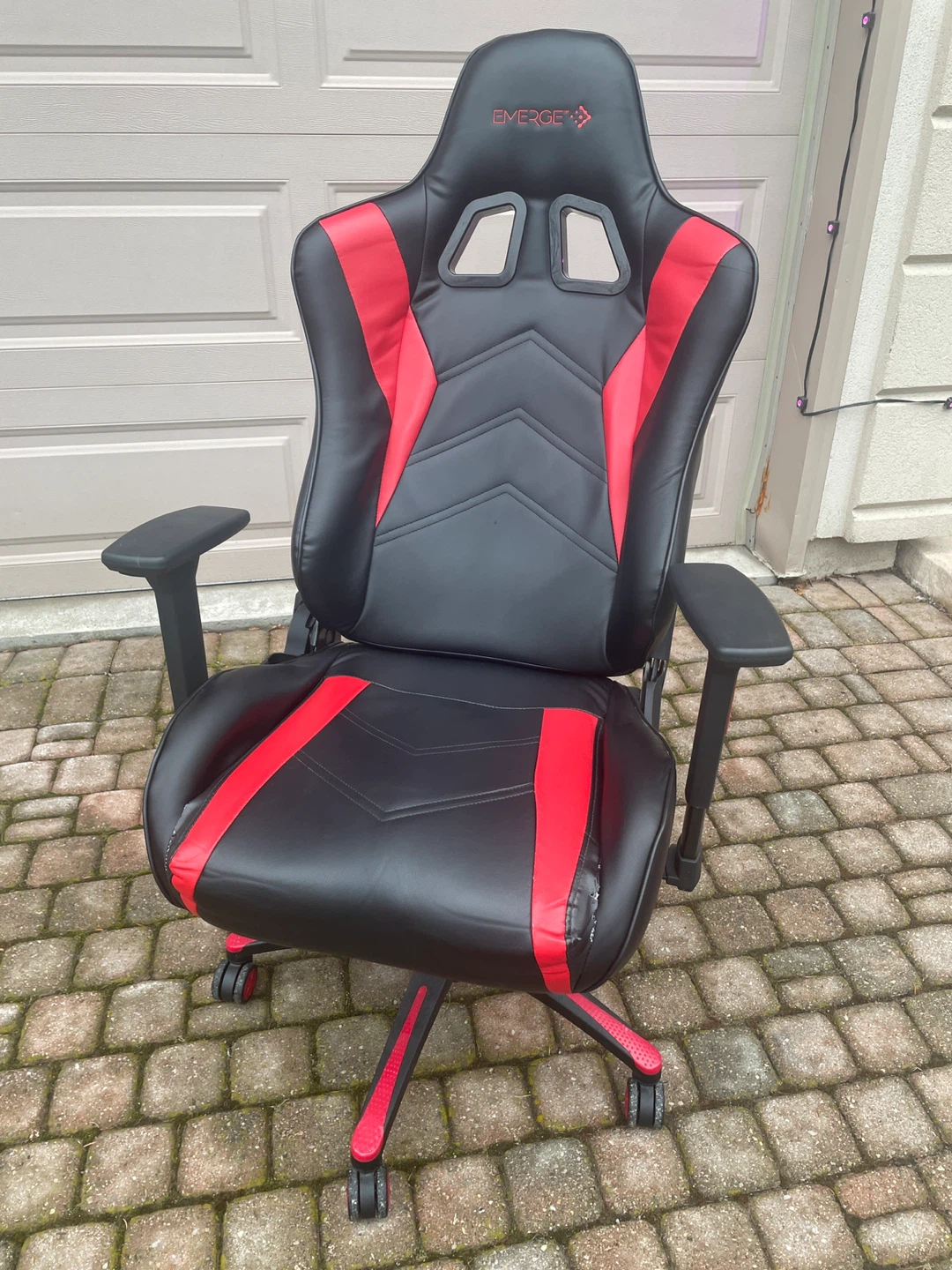 Emerge Gaming Chair - Black/Red