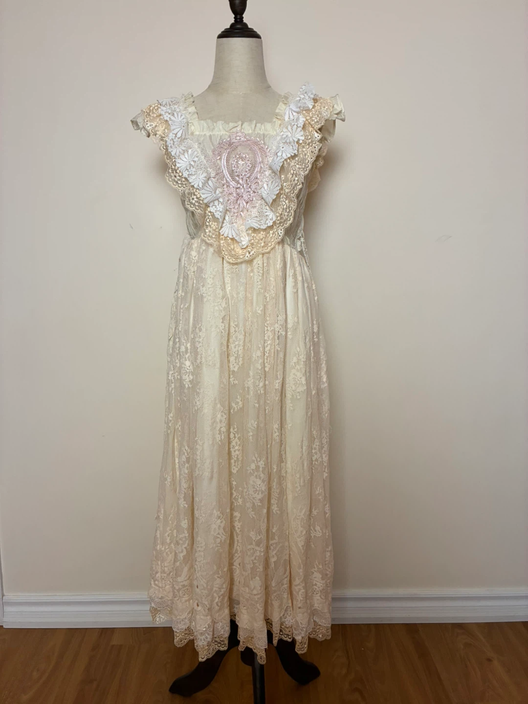 Handmade Lace Maxi Dress