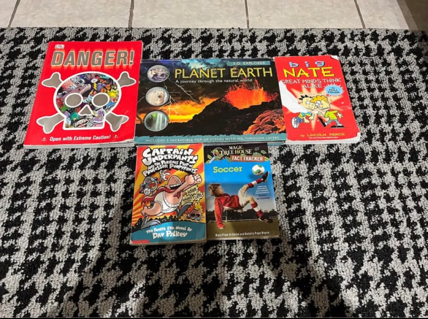 Kids books with various of topics