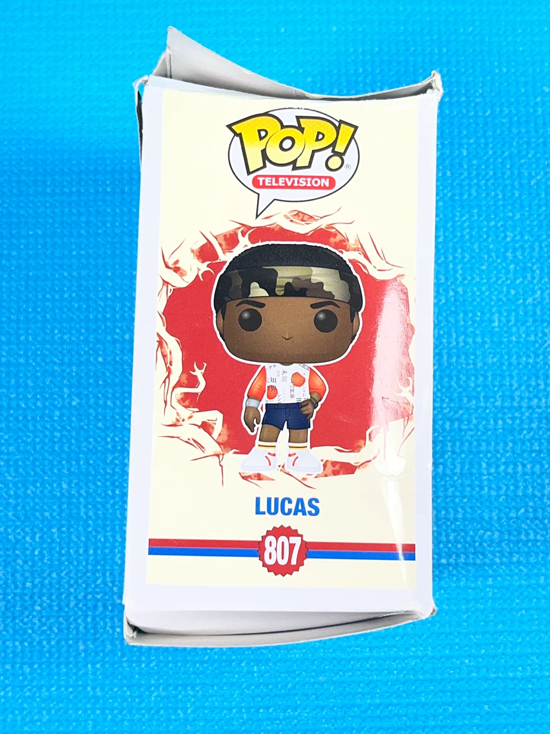 Stranger Things Lucas #807 Funko Pop -  (Damaged Box) - photo 2