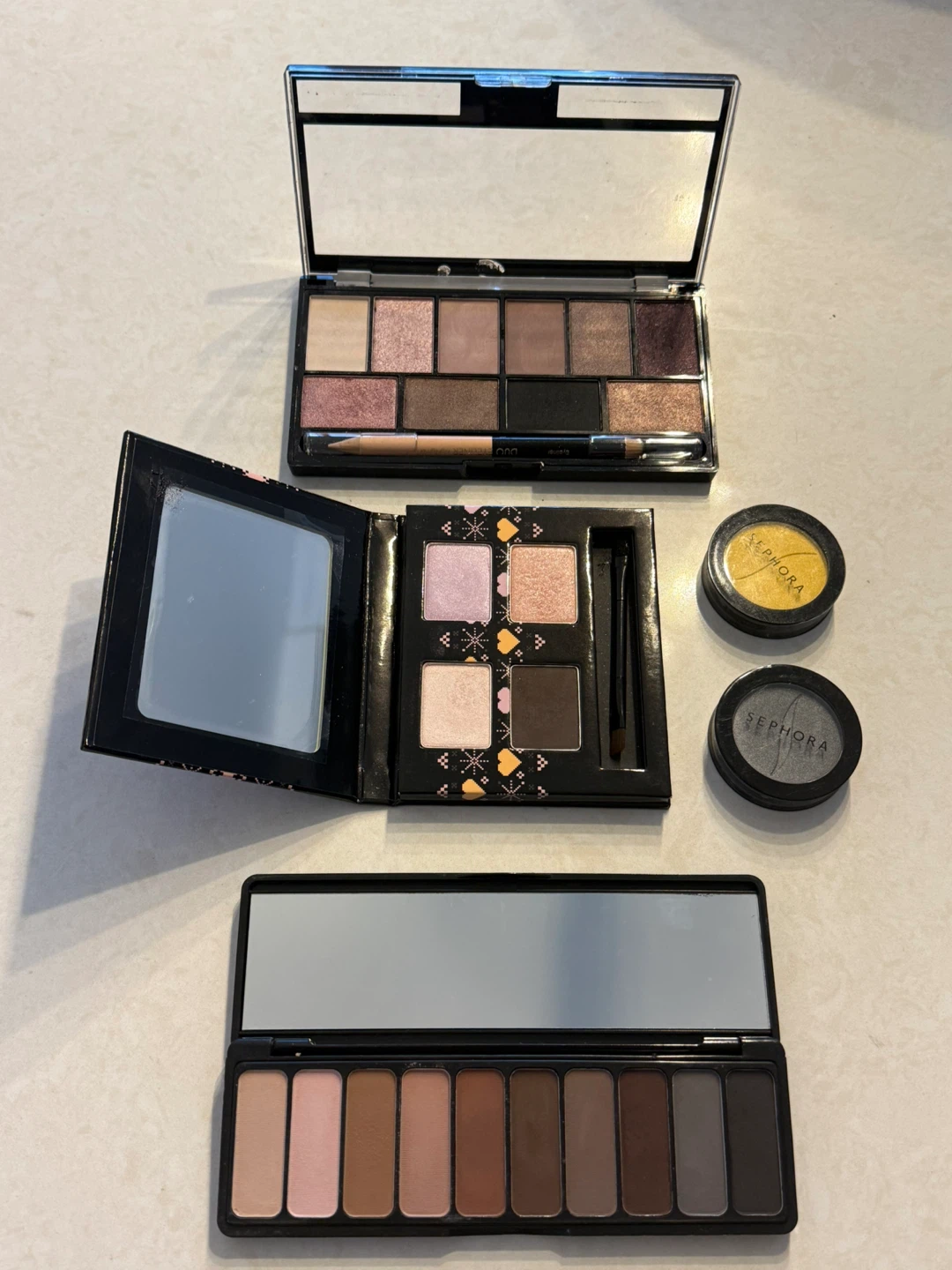 Makeup Palettes Bundle - elf, MUA, The Body Shop, Sephora - photo 3