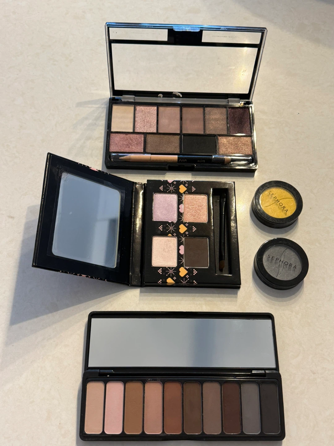 Makeup Palettes Bundle - elf, MUA, The Body Shop, Sephora - photo 2