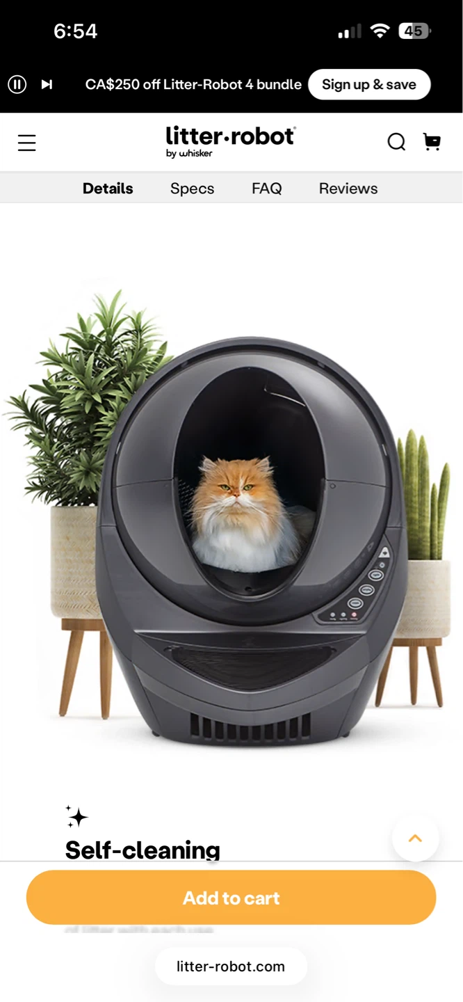 Brand New Litter-Robot 3 – Never Used