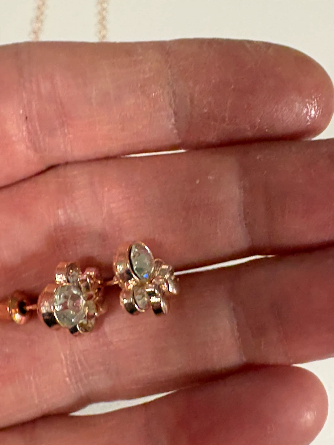 Boucles d'oreilles Mickey  doré - photo 5