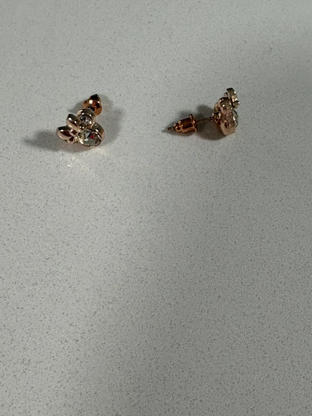 Boucles d'oreilles Mickey  doré