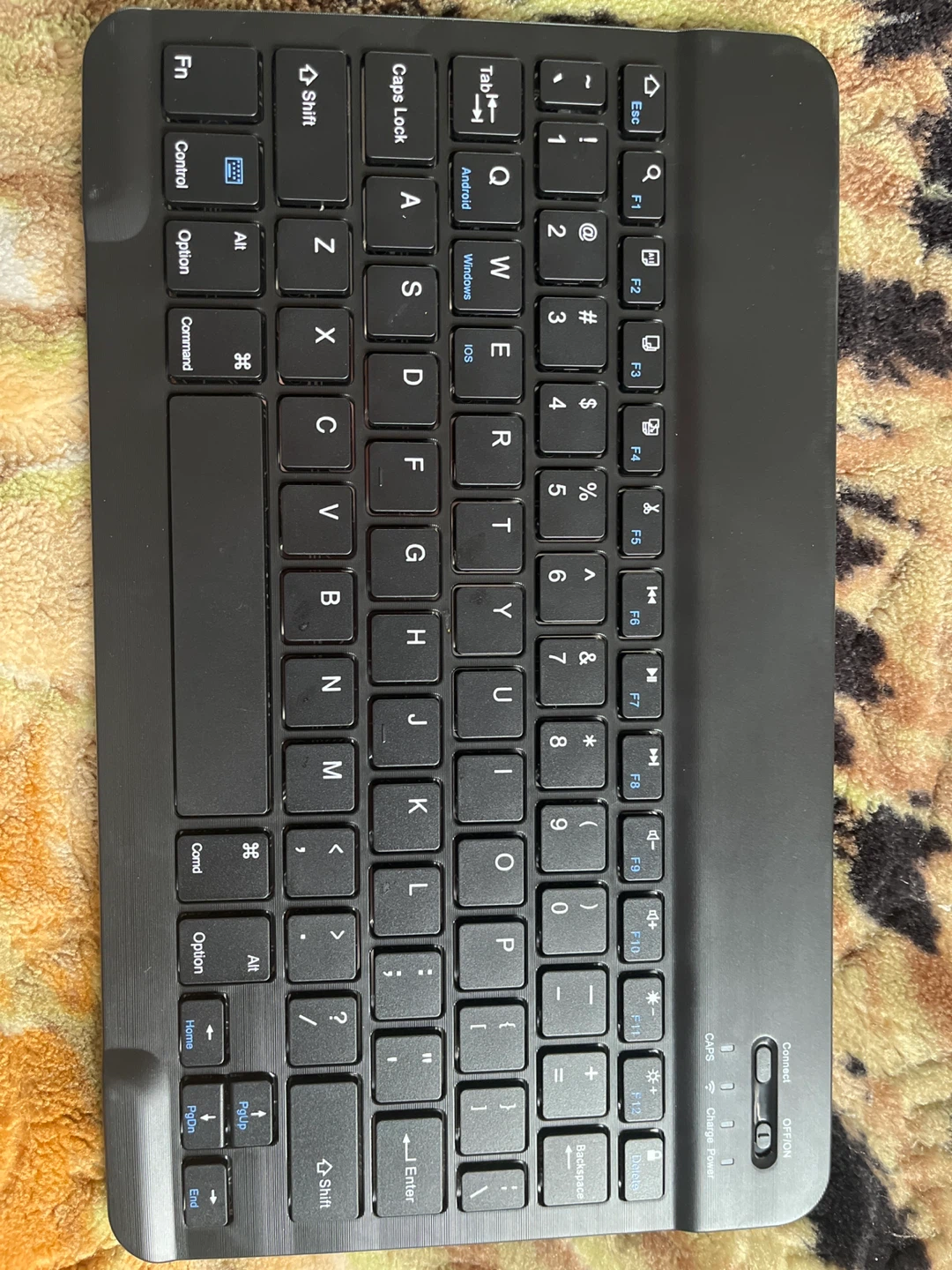 Black Wireless Bluetooth Keyboard