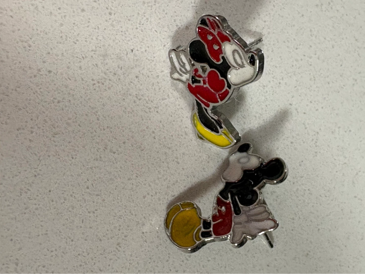 Puces d'oreilles Mickey et Minnie Mouse