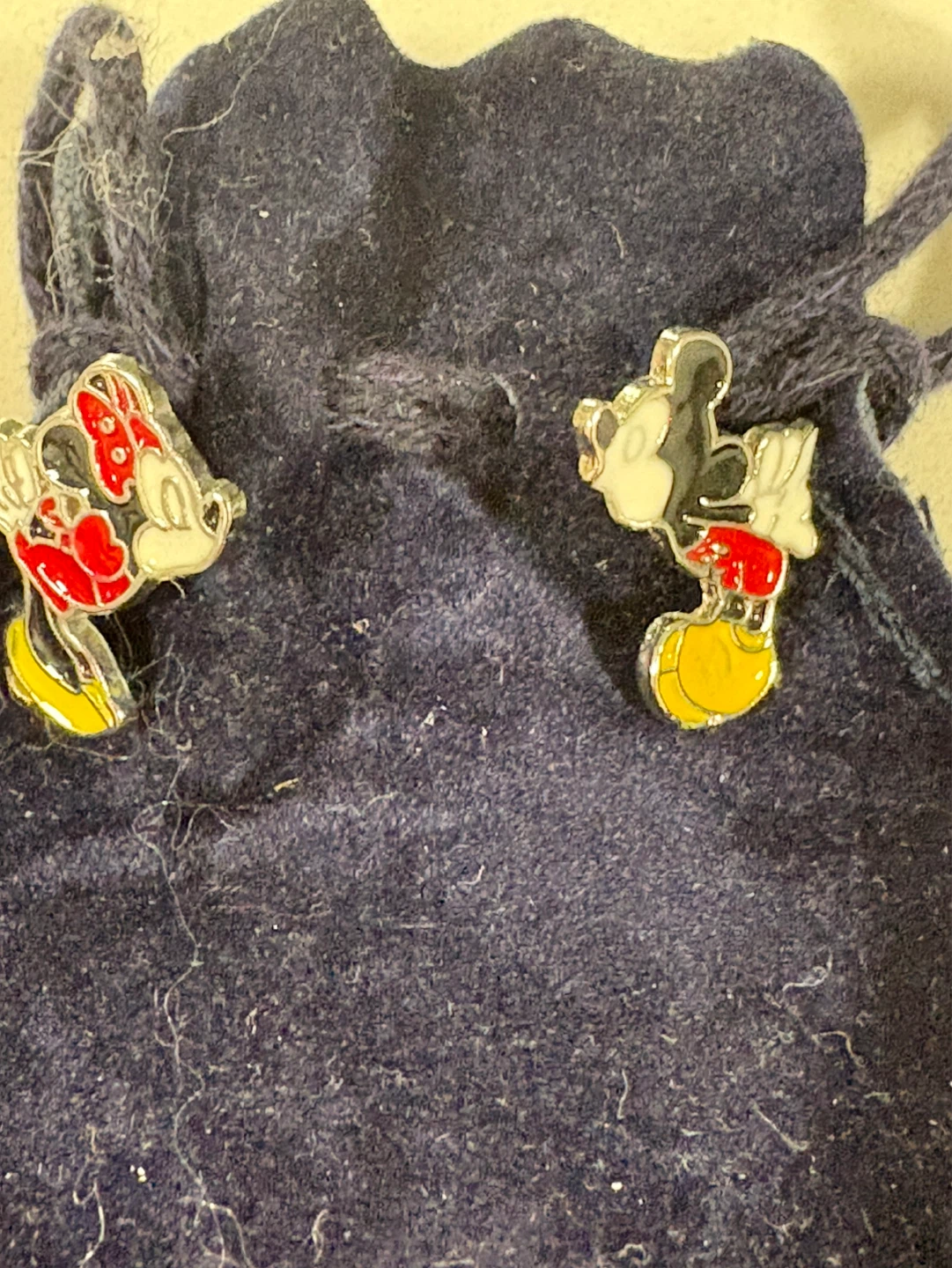 Puces d'oreilles Mickey et Minnie Mouse - photo 2