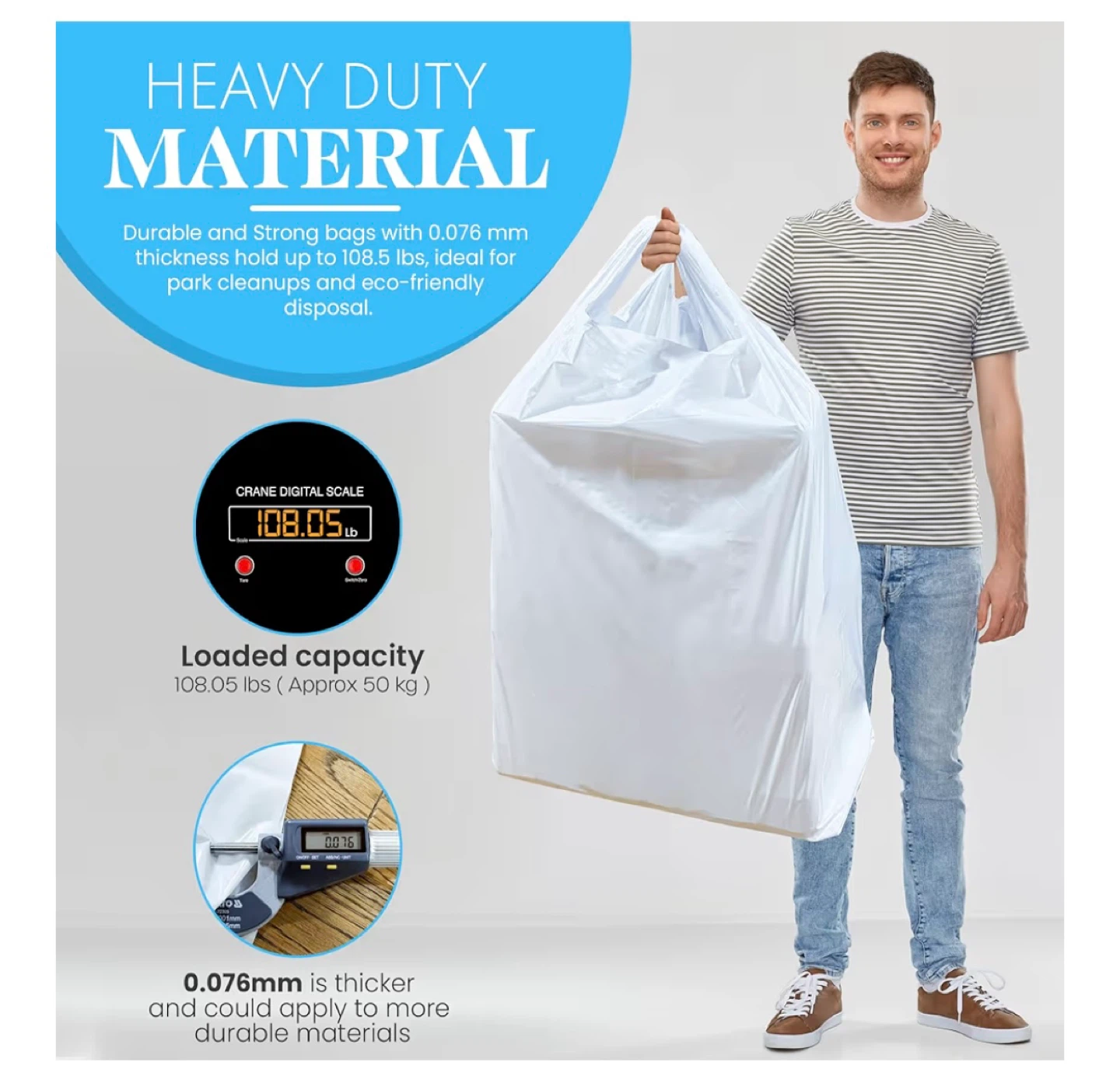 39 HEAVY DUTY CONSTRUCTION bags. - photo 5