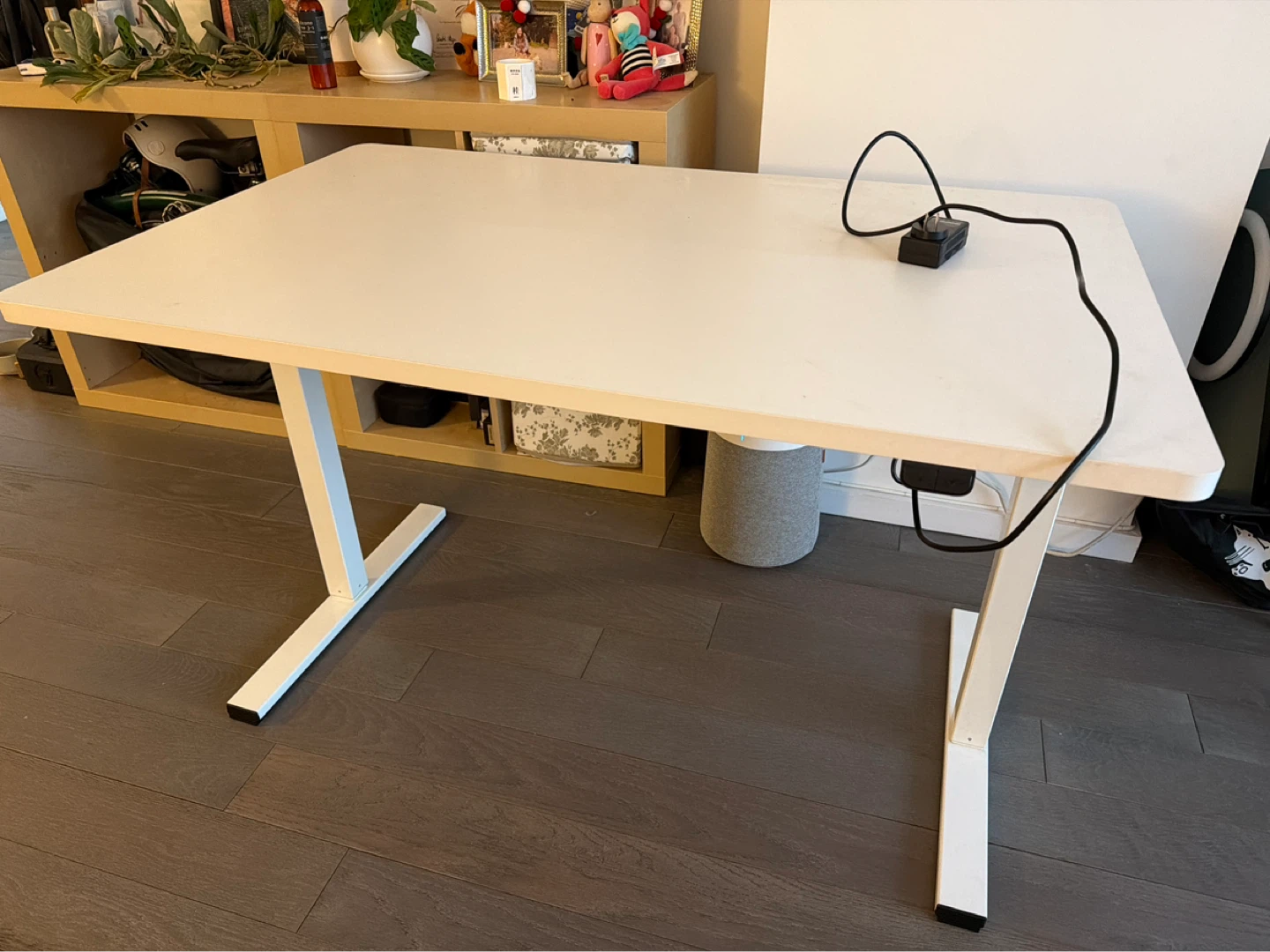 White Standing Desk