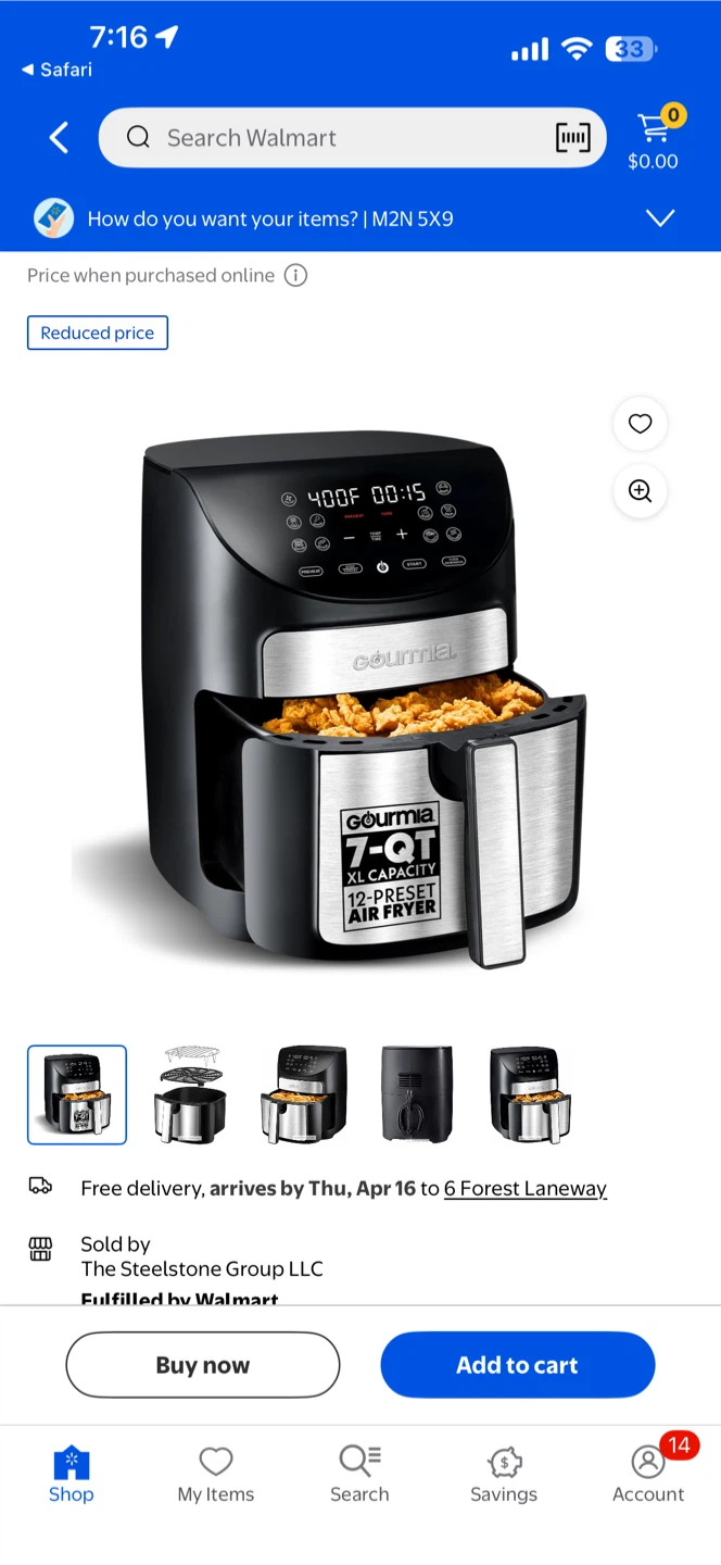 Gourmia Air Fryer - photo 4