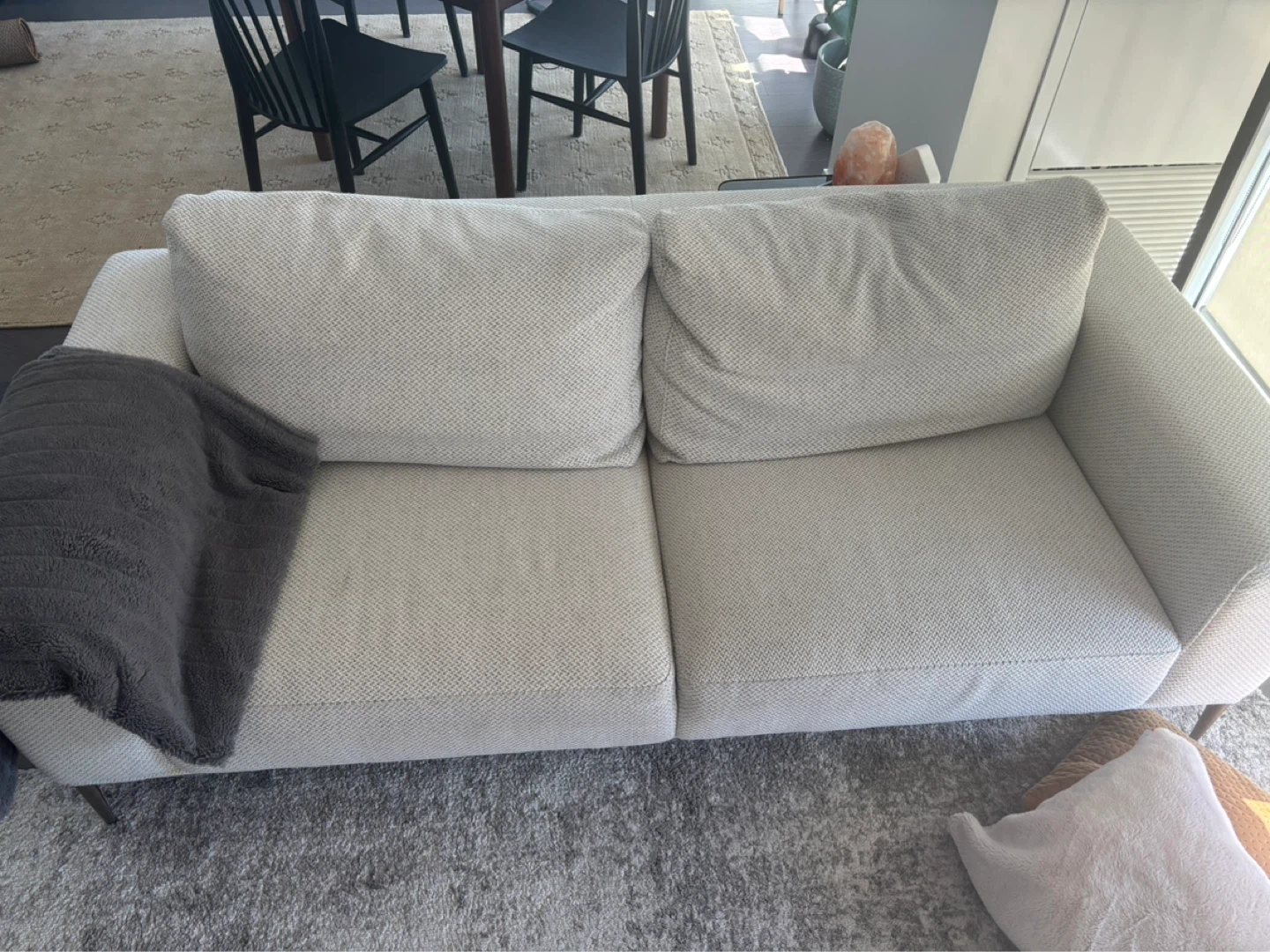 Light Grey Sofa - photo 4