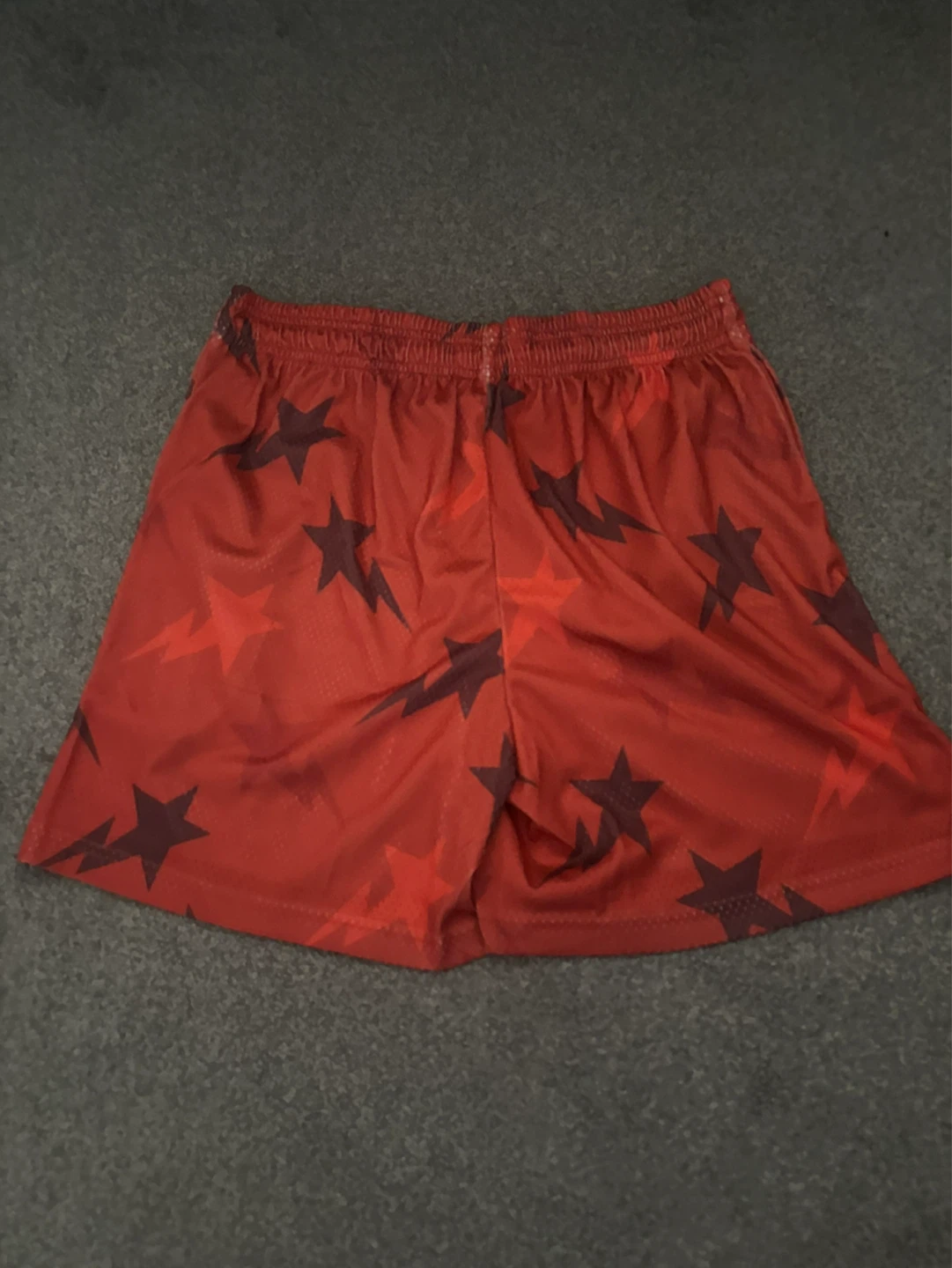 Eric Emanuel Red Basketball Shorts - photo 3