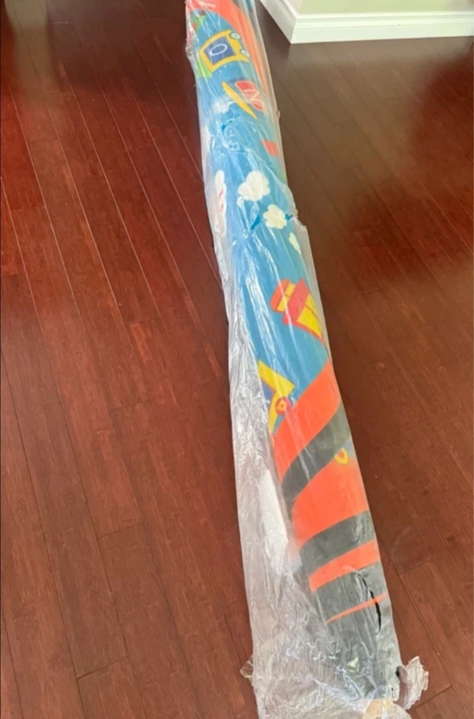 Sealed!XL Oval Kids Rug 8x14 ft WASHABLE NONSLIP! - photo 3