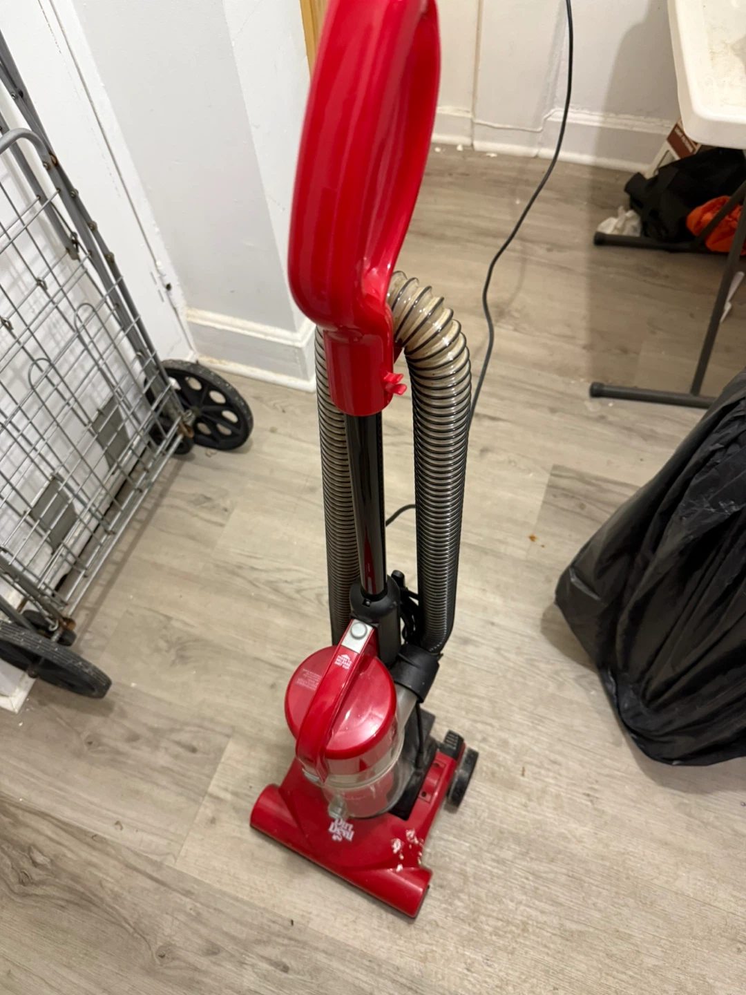 Red Dirt Devil Upright Vacuum Cleaner