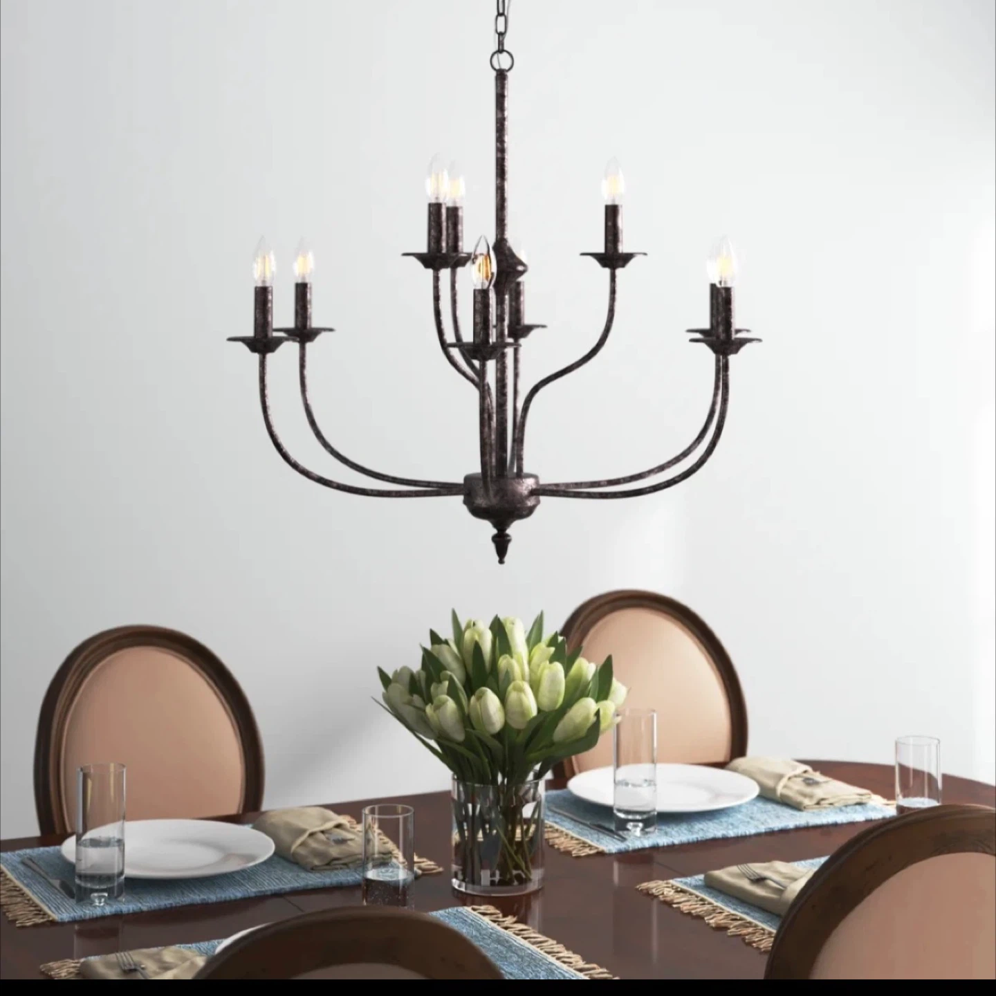 Brand New!Classic Luxury – Maroneia 9-Light 31’’ Wide Chandelier