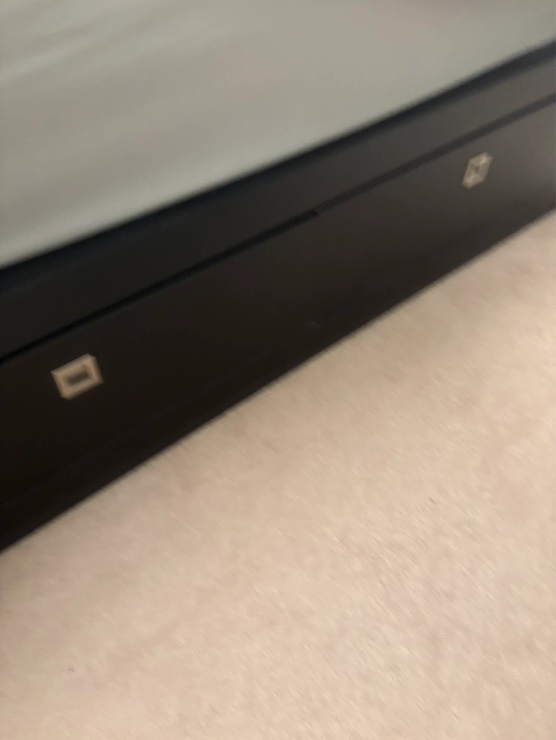 Black Platform Bed Frame - photo 4