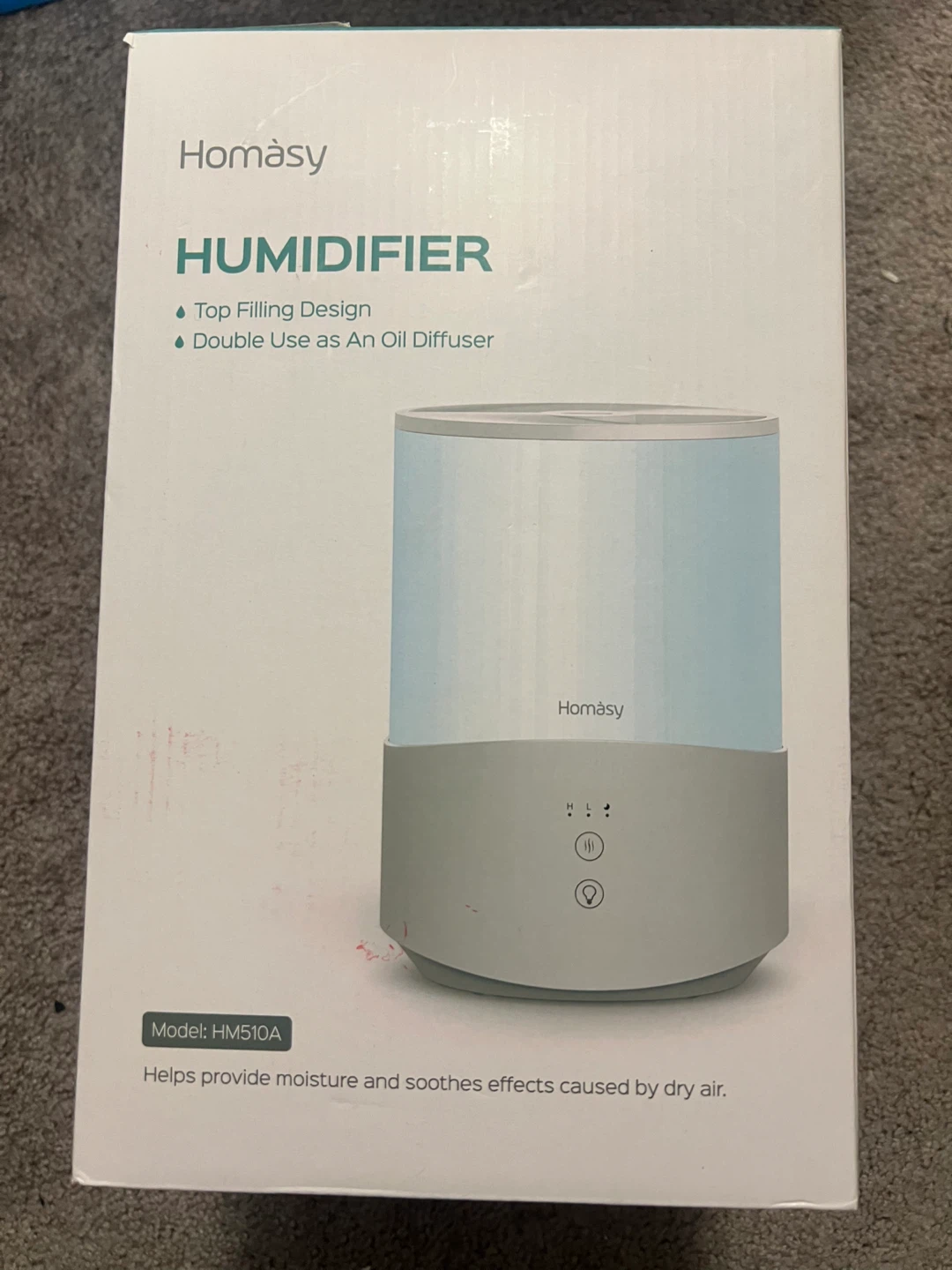 Ultrasonic Cool Mist Humidifier