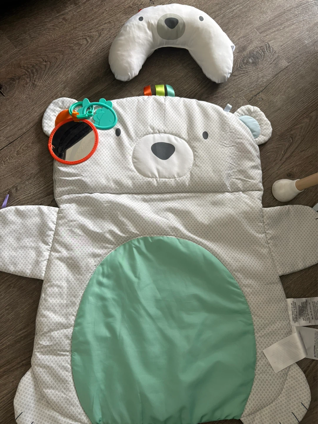 Tummy time activity mat