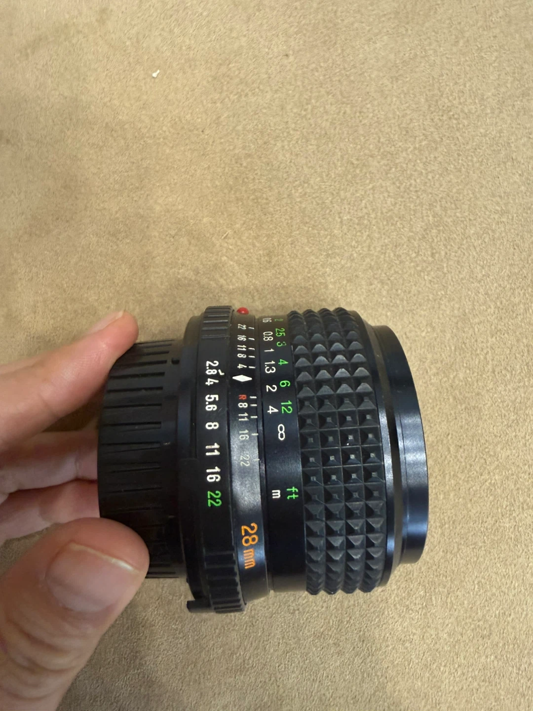 Minolta MD W.ROKKOR-X 28mm 1:2.8 Camera Lens - photo 2