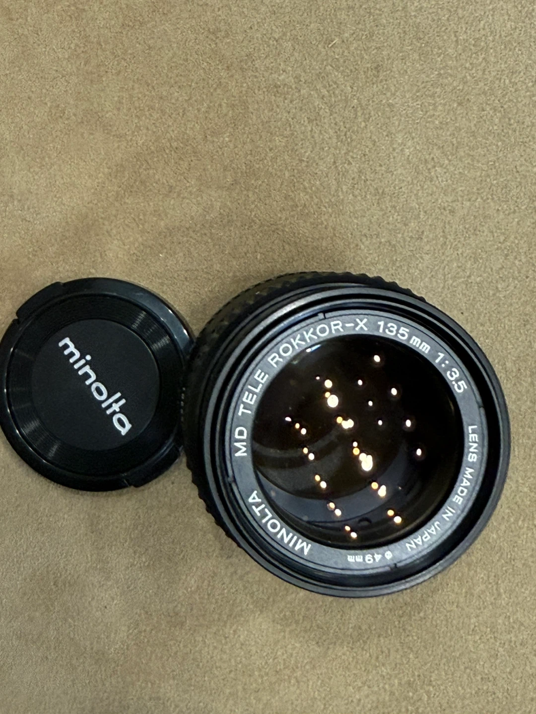 Minolta MD Tele Rokkor-X 135mm f/3.5 Lens