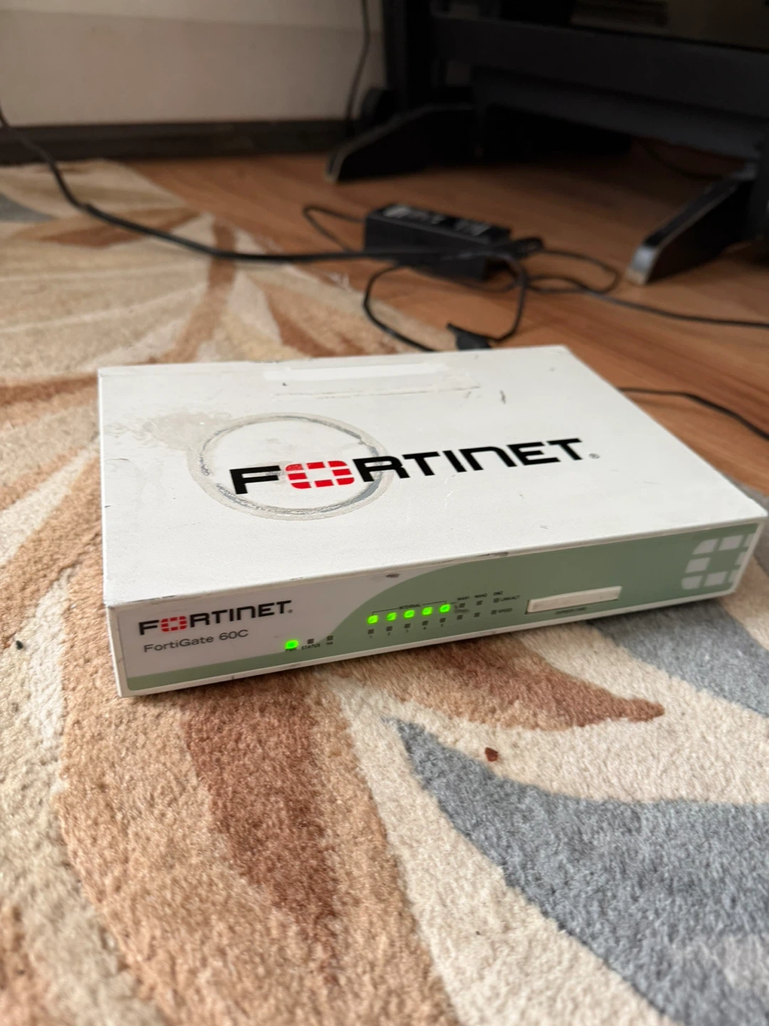 Fortinet FortiGate 60C Firewall Router FG-60C-G Set