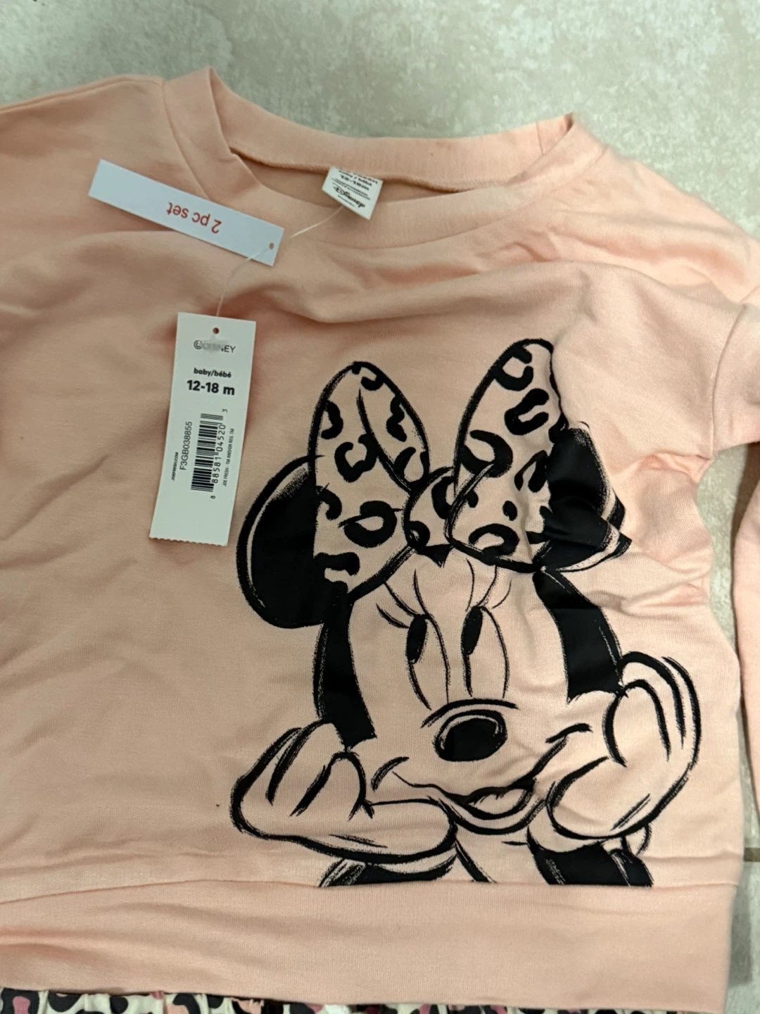 *Brand new, tags on!*Disney Minnie Mouse Baby Outfit 12-18M - photo 2