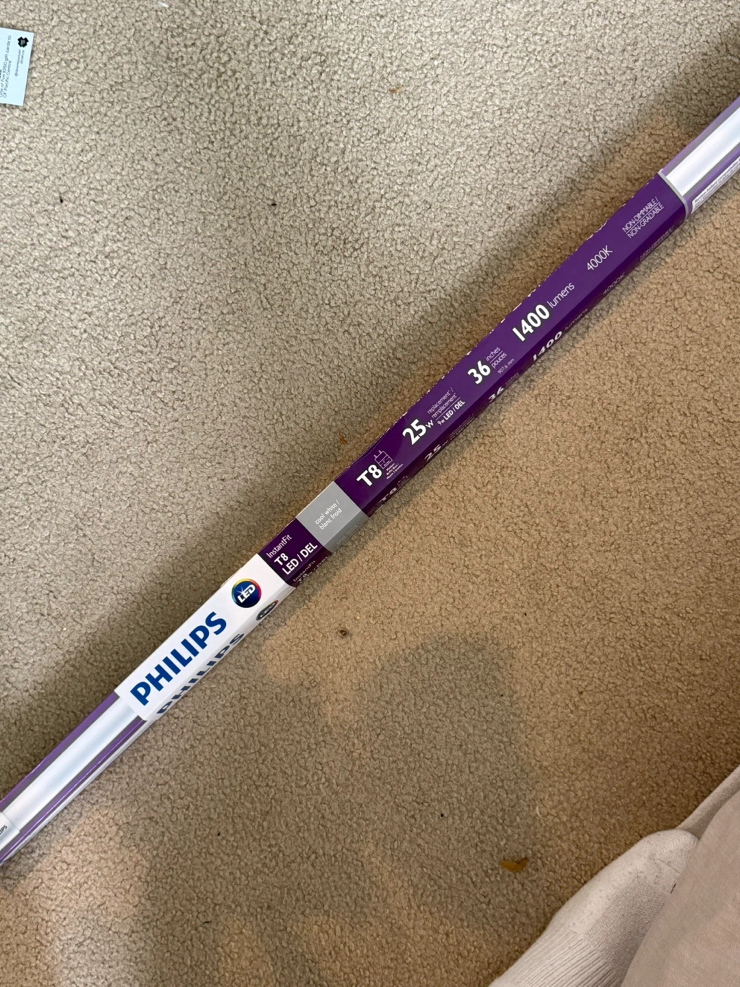 Philips T8 LED Tube Light - 36 inch, 1400 Lumens, Cool White