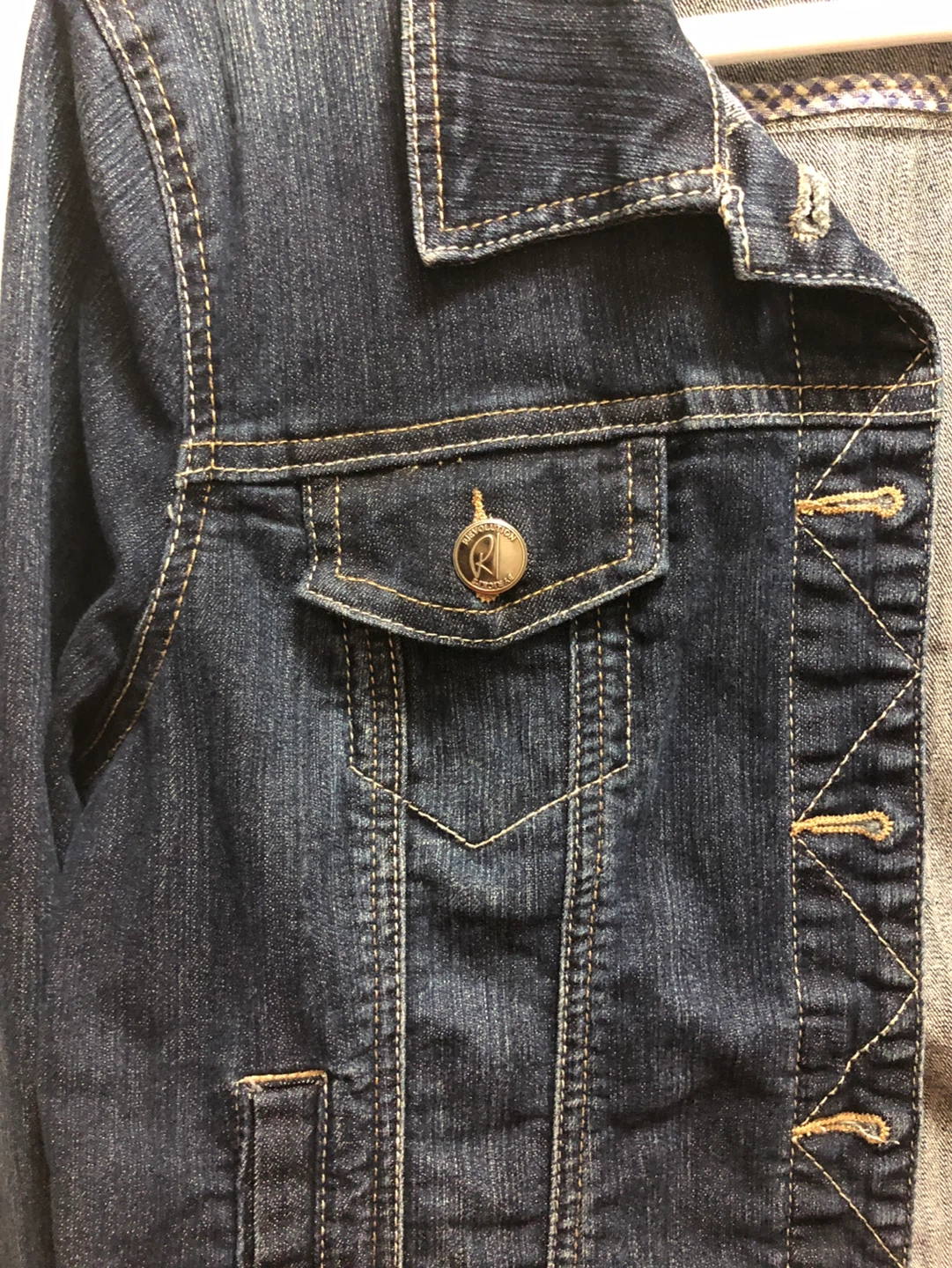 Revolution Dark Wash Denim Jacket - photo 3
