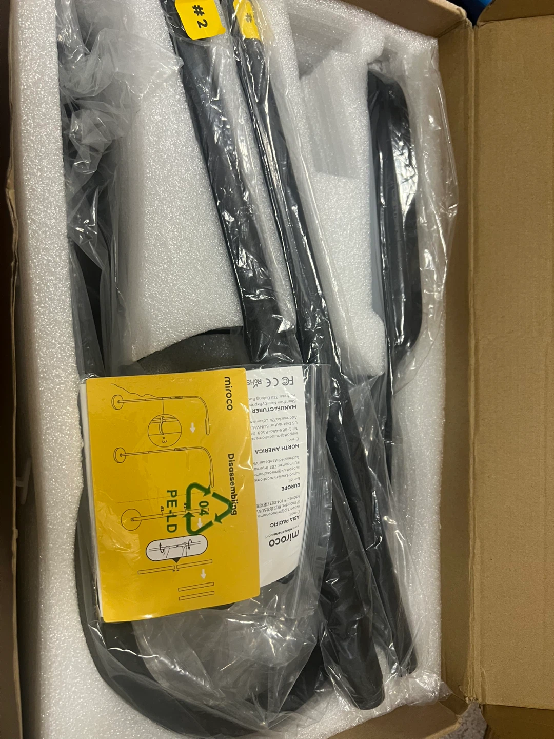 Miroco LED Floor Lamp with Adjustable Gooseneck - photo 2