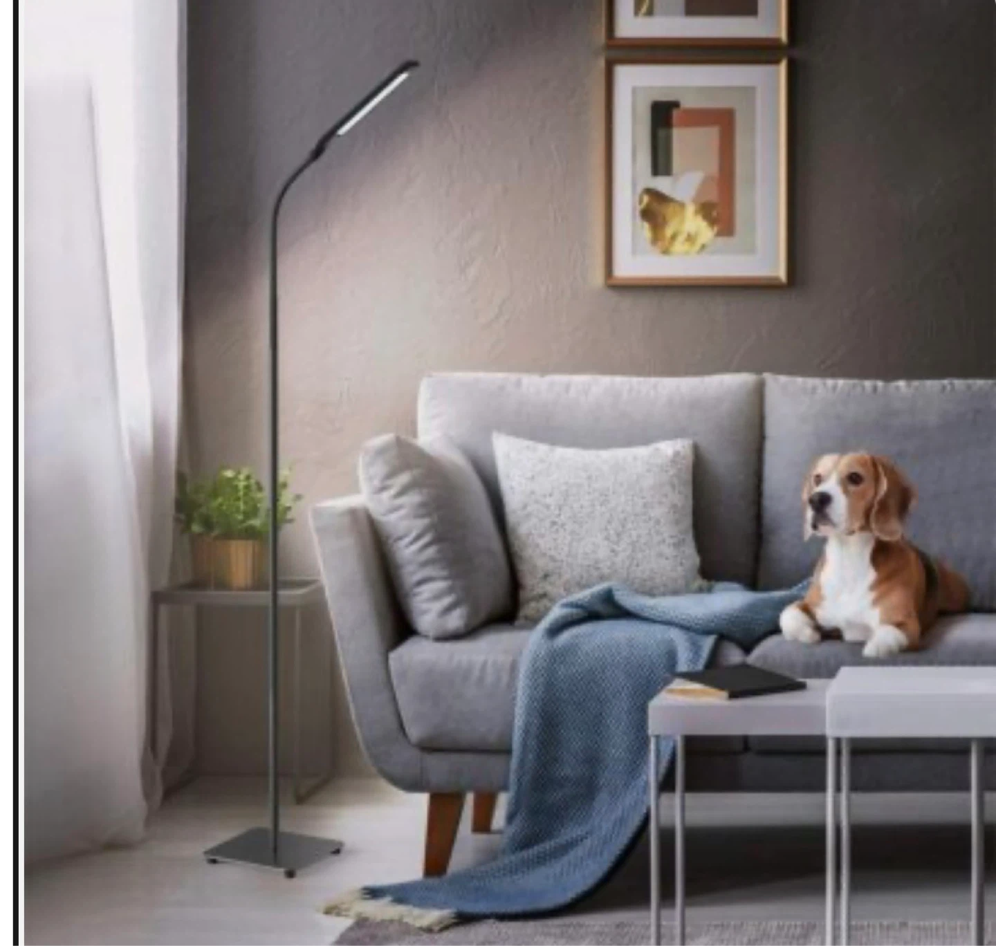 Miroco LED Floor Lamp with Adjustable Gooseneck - photo 3