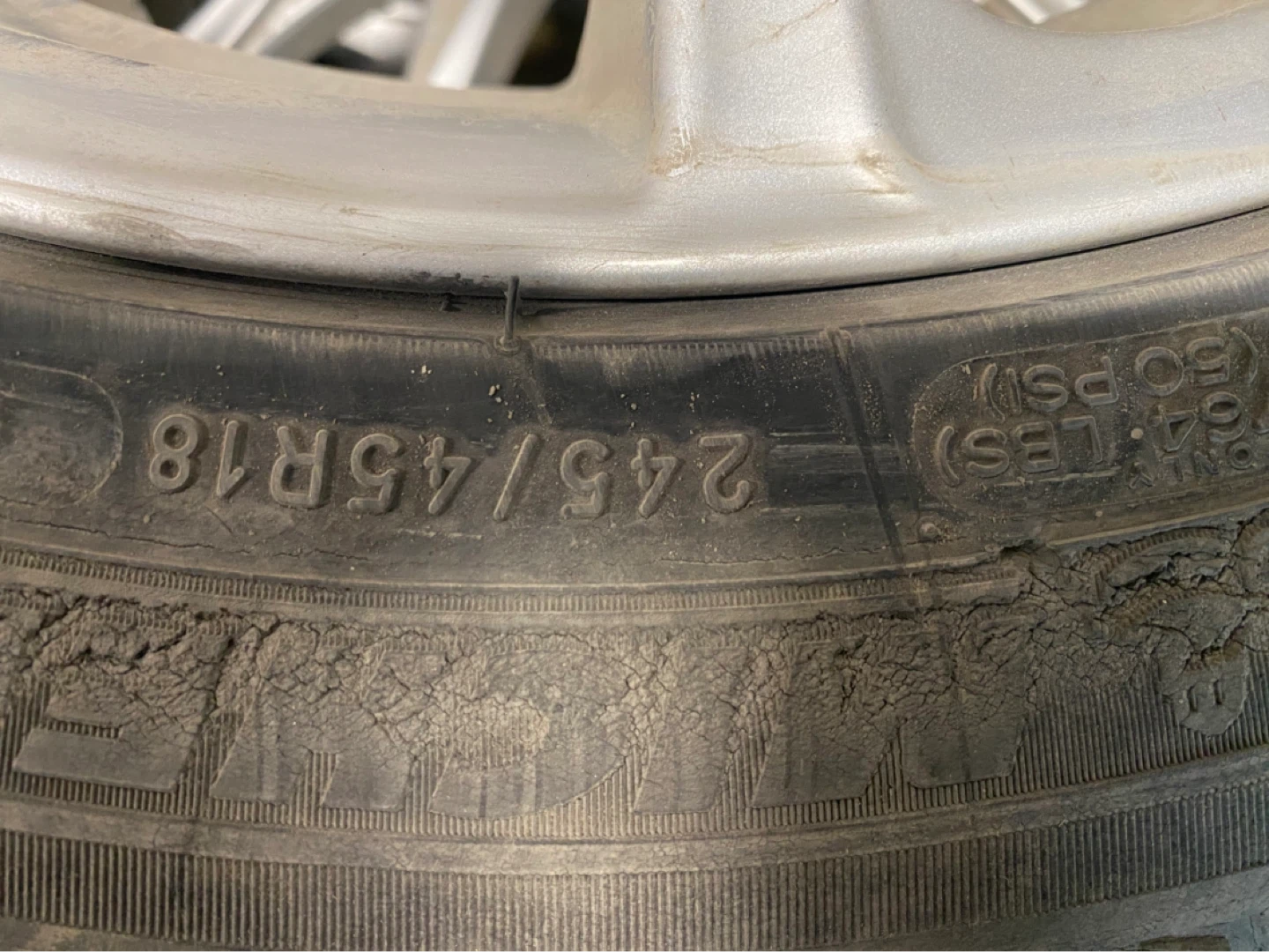245/45R18 winter m+s tyre - photo 3